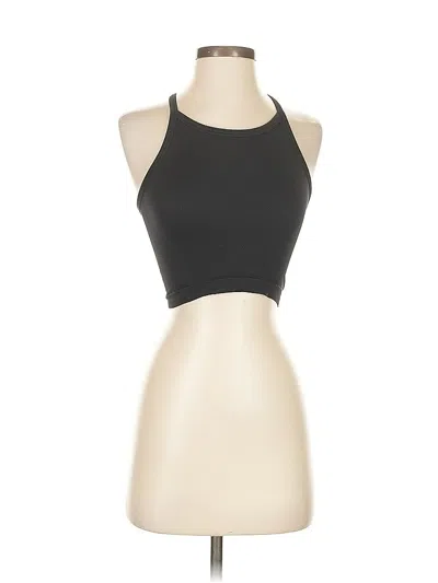 Pre-owned All In Motion Tank Top Black Halter Neckline Tops