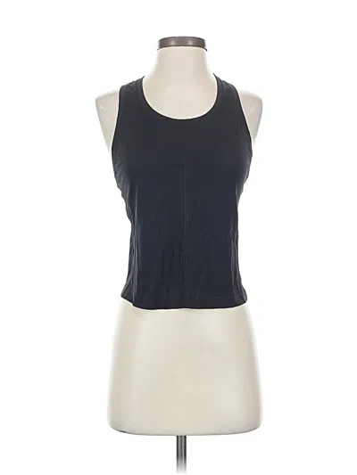 Pre-owned All In Motion Tank Top Black Halter Neckline Tops
