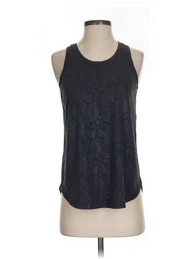 Pre-owned All In Motion Tank Top Black Halter Neckline Tops