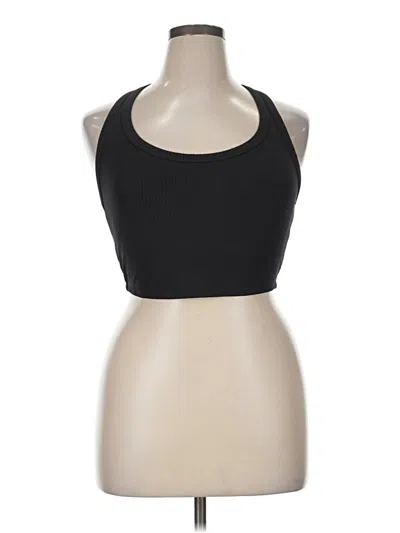 Pre-owned All In Motion Tank Top Black Halter Neckline Tops