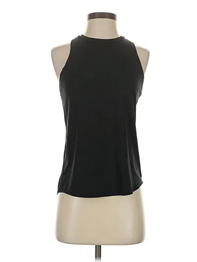 Pre-owned All In Motion Tank Top Black Halter Neckline Tops