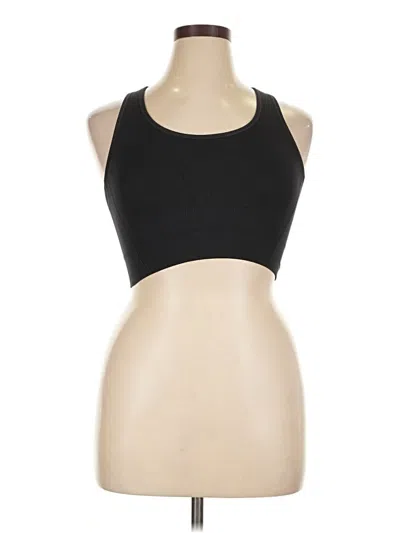 Pre-owned All In Motion Tank Top Black Halter Neckline Tops