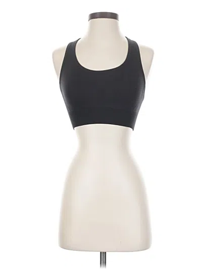 Pre-owned All In Motion Tank Top Black Halter Neckline Tops