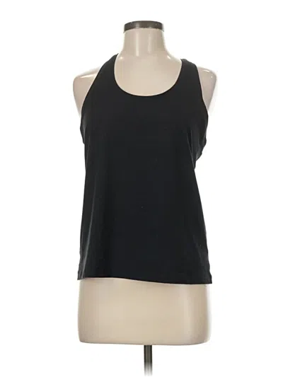 Pre-owned All In Motion Tank Top Black Halter Neckline Tops