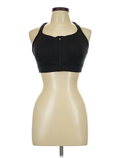 Pre-owned All In Motion Tank Top Black Halter Neckline Tops