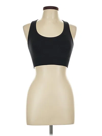 Pre-owned All In Motion Tank Top Black Halter Neckline Tops