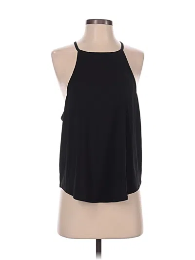 Pre-owned All In Motion Tank Top Black Halter Neckline Tops