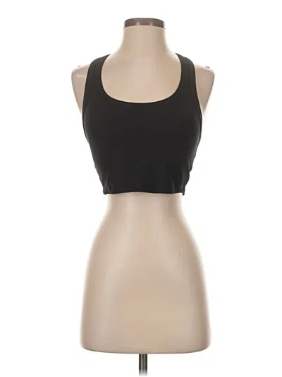 Pre-owned All In Motion Tank Top Black Halter Neckline Tops