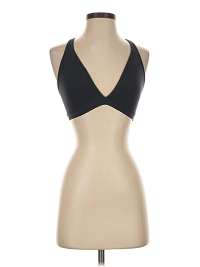 Pre-owned All In Motion Tank Top Black Halter Neckline Tops