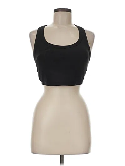 Pre-owned All In Motion Tank Top Black Halter Neckline Tops