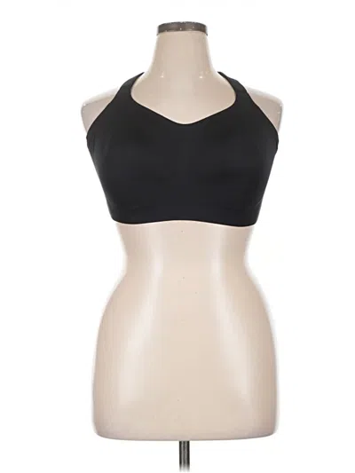 Pre-owned All In Motion Tank Top Black Halter Neckline Tops