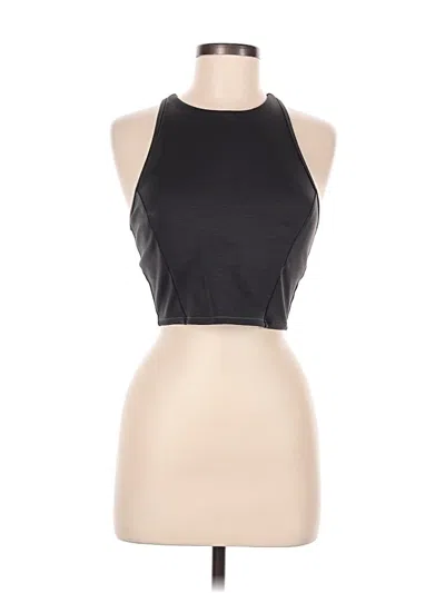 Pre-owned All In Motion Tank Top Black Halter Neckline Tops