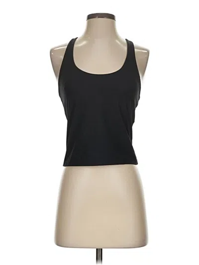 Pre-owned All In Motion Tank Top Black Halter Neckline Tops