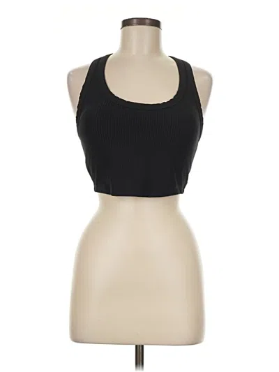 Pre-owned All In Motion Tank Top Black Halter Neckline Tops