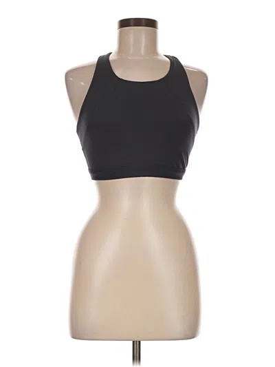 Pre-owned All In Motion Tank Top Black Halter Neckline Tops