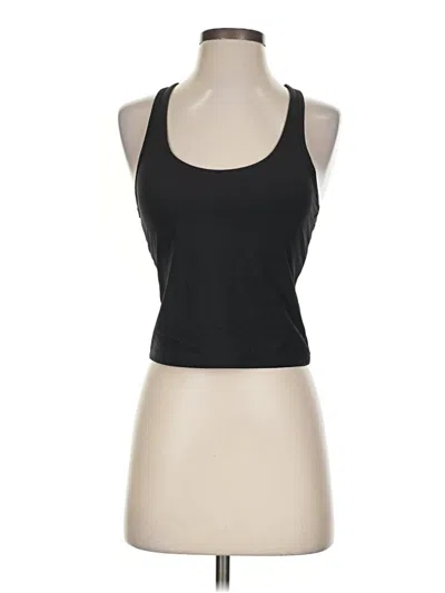 Pre-owned All In Motion Tank Top Black Halter Neckline Tops