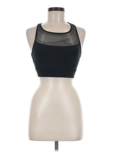 Pre-owned All In Motion Tank Top Black Halter Neckline Tops