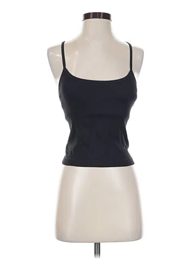 Pre-owned All In Motion Tank Top Black Halter Neckline Tops