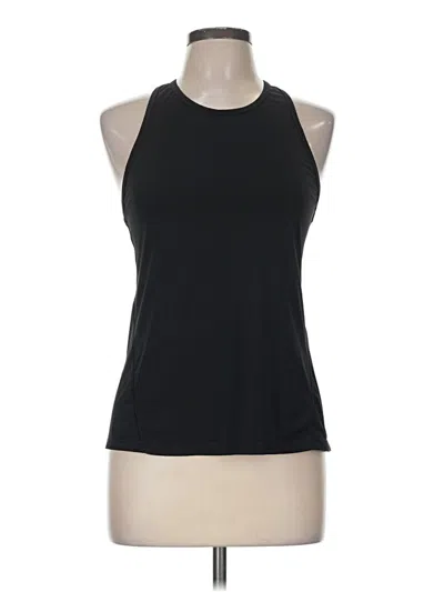Pre-owned All In Motion Tank Top Black Halter Neckline Tops