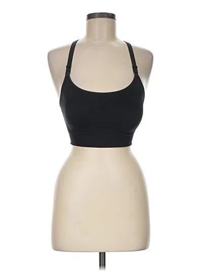 Pre-owned All In Motion Tank Top Black Halter Neckline Tops