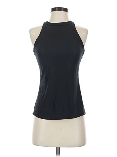 Pre-owned All In Motion Tank Top Black Halter Neckline Tops
