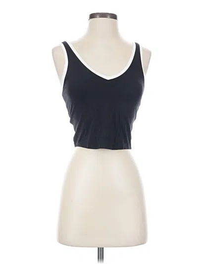 Pre-owned All In Motion Tank Top Black Halter Neckline Tops