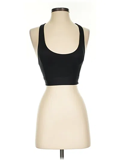 Pre-owned All In Motion Tank Top Black Halter Neckline Tops