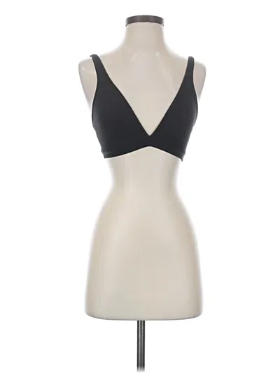 Pre-owned All In Motion Tank Top Black Plunge Neckline Tops