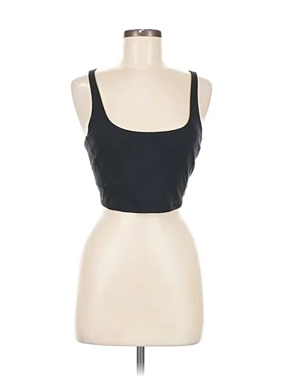 Pre-owned All In Motion Tank Top Black Strapless Neckline Tops