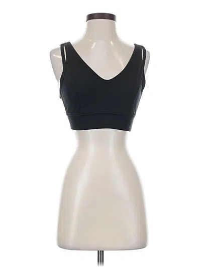Pre-owned All In Motion Tank Top Black Strapless Neckline Tops