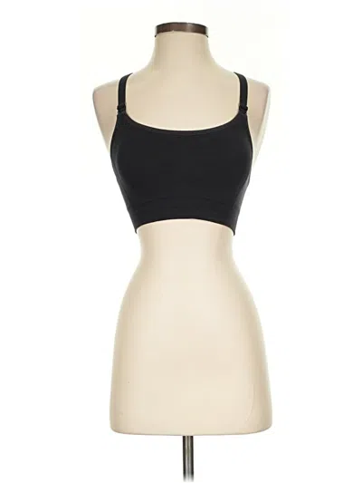 Pre-owned All In Motion Tank Top Black Strapless Neckline Tops