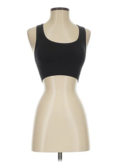 Pre-owned All In Motion Tank Top Black Strapless Neckline Tops