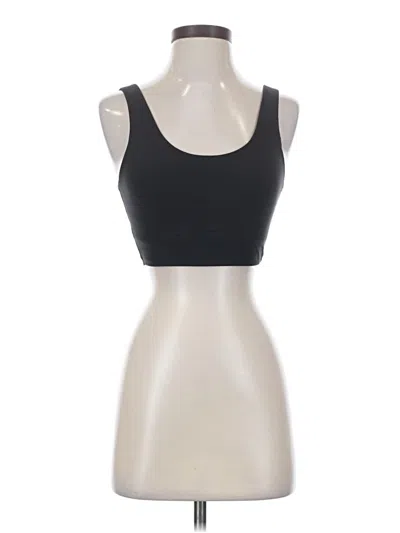 Pre-owned All In Motion Tank Top Black Strapless Neckline Tops