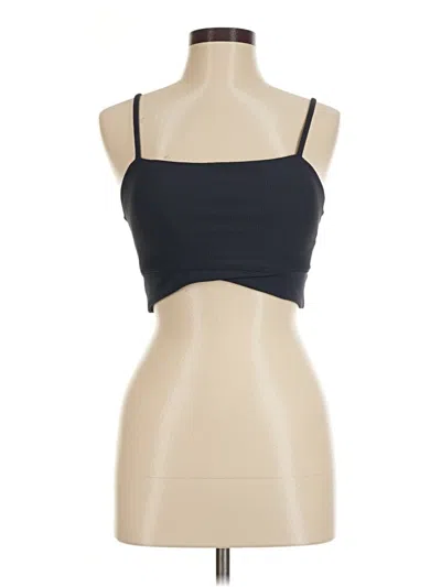 Pre-owned All In Motion Tank Top Black Strapless Neckline Tops