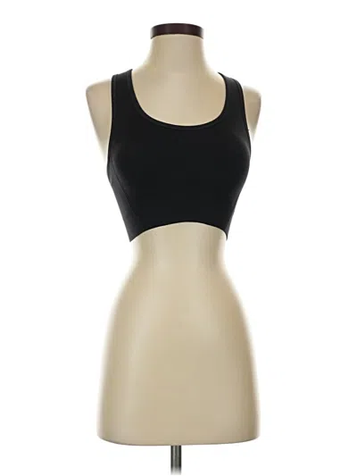 Pre-owned All In Motion Tank Top Black Strapless Neckline Tops