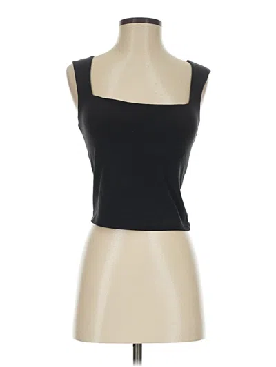 Pre-owned All In Motion Tank Top Black Strapless Neckline Tops