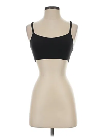 Pre-owned All In Motion Tank Top Black Strapless Neckline Tops