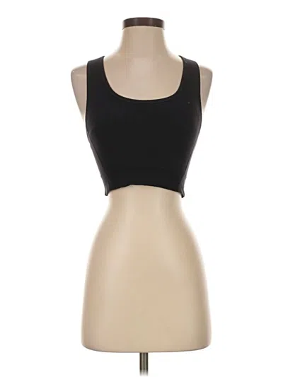 Pre-owned All In Motion Tank Top Black Strapless Neckline Tops