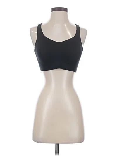 Pre-owned All In Motion Tank Top Black Strapless Neckline Tops