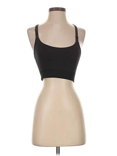 Pre-owned All In Motion Tank Top Black Strapless Neckline Tops