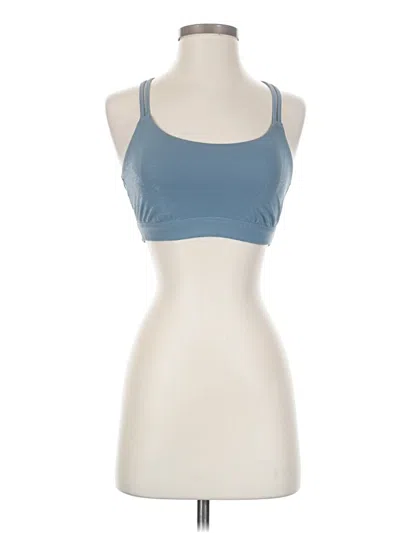 Pre-owned All In Motion Tank Top Blue Halter Neckline Tops