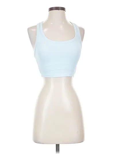 Pre-owned All In Motion Tank Top Blue Halter Neckline Tops