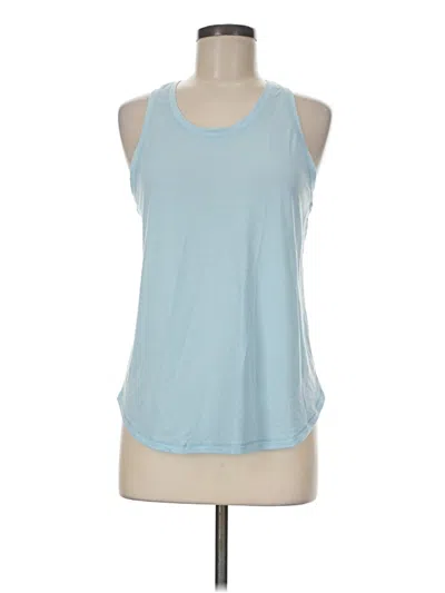 Pre-owned All In Motion Tank Top Blue Halter Neckline Tops