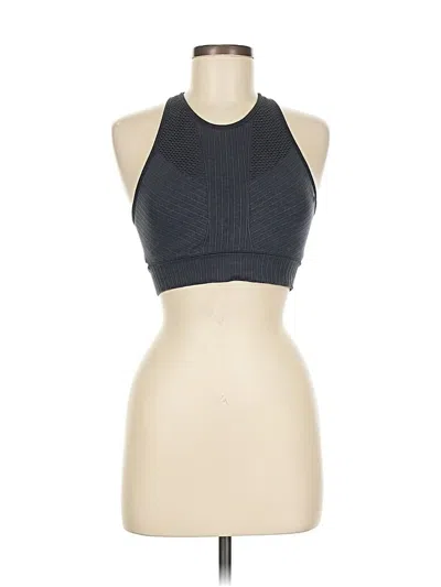 Pre-owned All In Motion Tank Top Gray Halter Neckline Tops