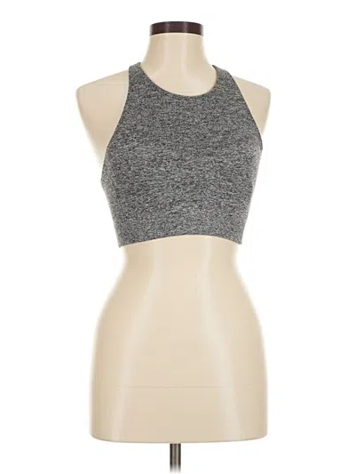 Pre-owned All In Motion Tank Top Gray Halter Neckline Tops