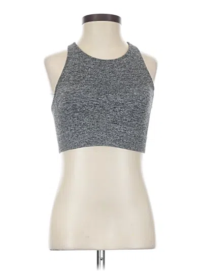 Pre-owned All In Motion Tank Top Gray Halter Neckline Tops