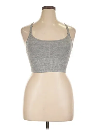 Pre-owned All In Motion Tank Top Gray Halter Neckline Tops