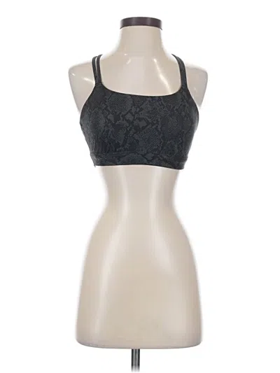 Pre-owned All In Motion Tank Top Gray Halter Neckline Tops