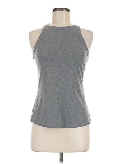 Pre-owned All In Motion Tank Top Gray Halter Neckline Tops