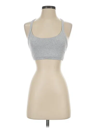 Pre-owned All In Motion Tank Top Gray Halter Neckline Tops